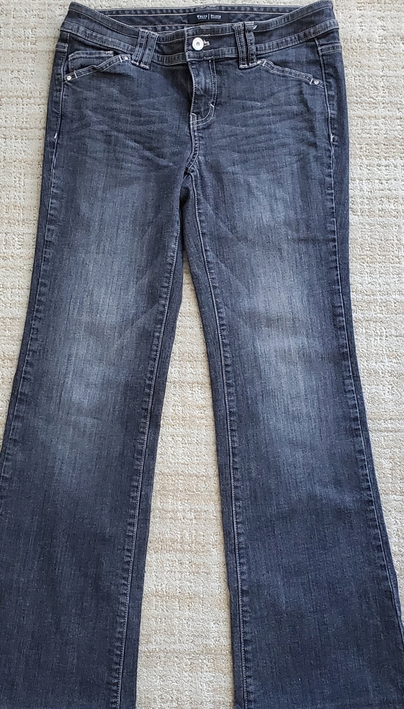 WHBM Black low waist jeans